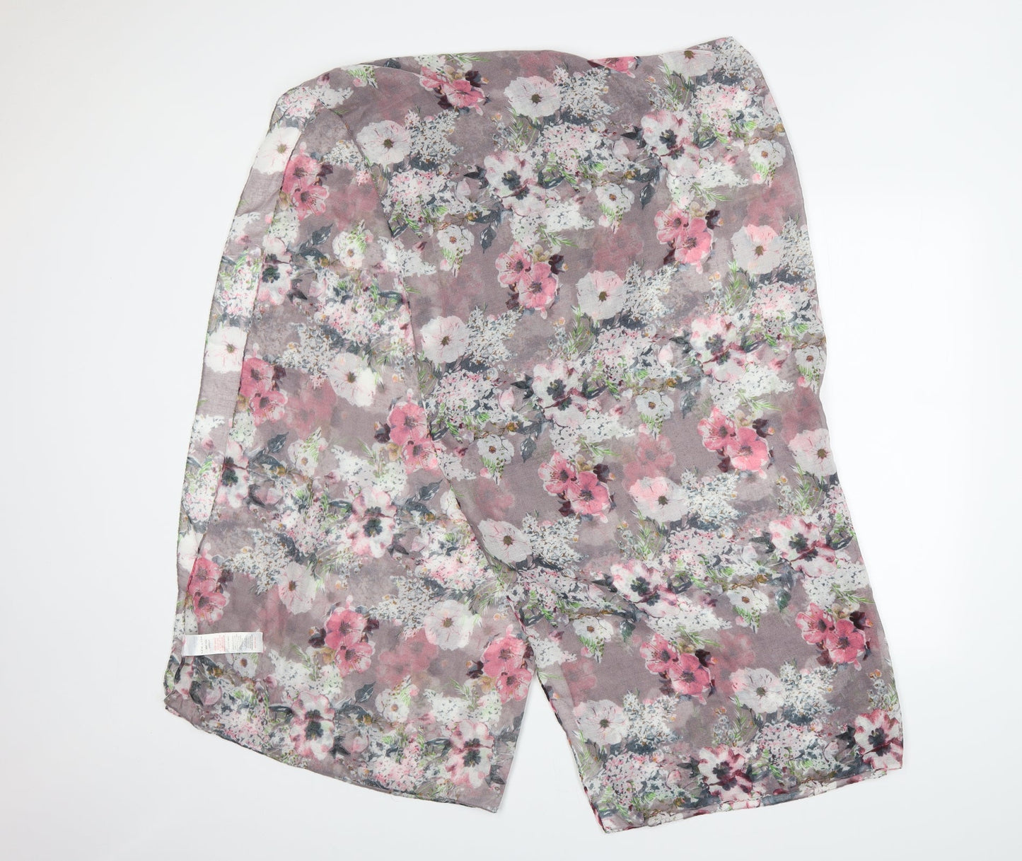 New Look Womens Purple Floral   Shawl/Wrap