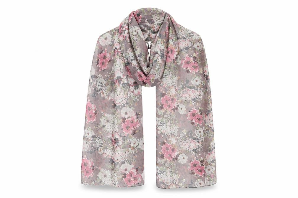 New Look Womens Purple Floral   Shawl/Wrap