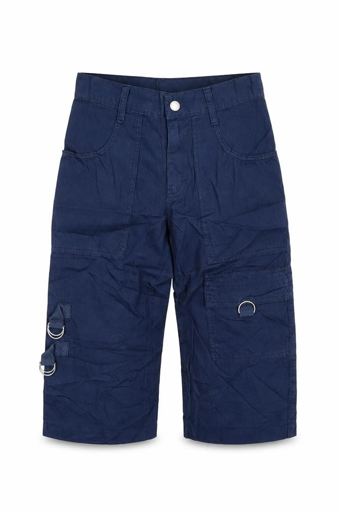 United Colors of Benetton Boys Blue   Cargo Shorts Size L