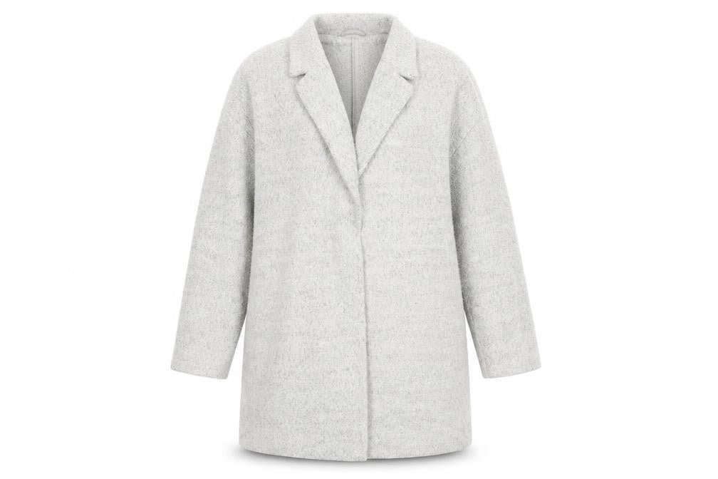 F&F Womens Grey   Overcoat Coat Size 16