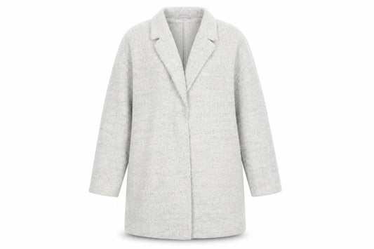 F&F Womens Grey   Overcoat Coat Size 16