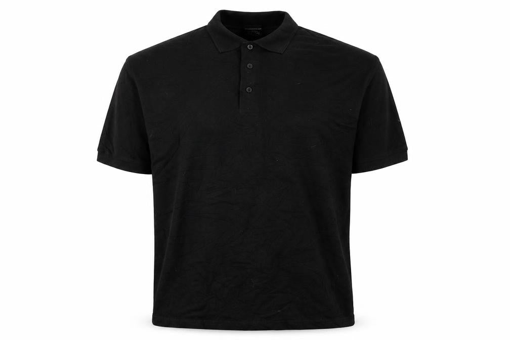 Orn Mens Black    Polo Size XL