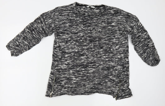 Peacocks Womens Grey   Pullover Jumper Size 16