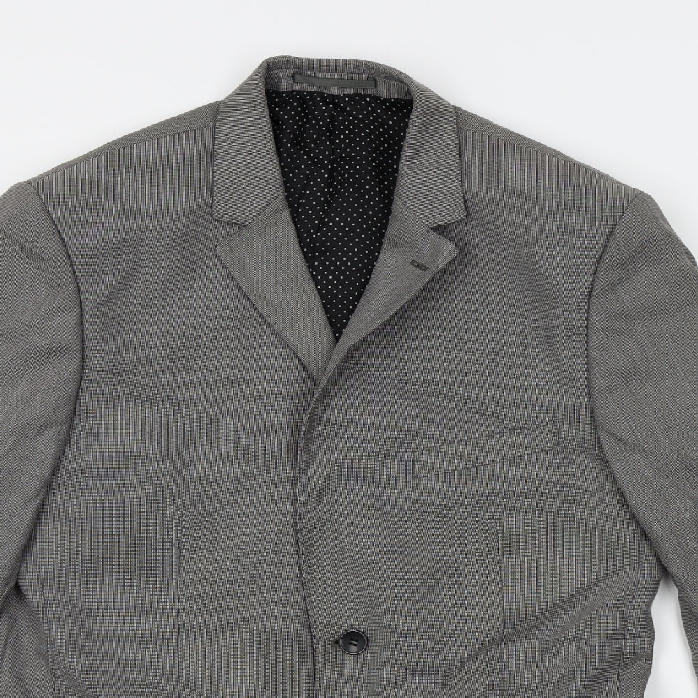 Remus uomu Mens Grey   Jacket Blazer