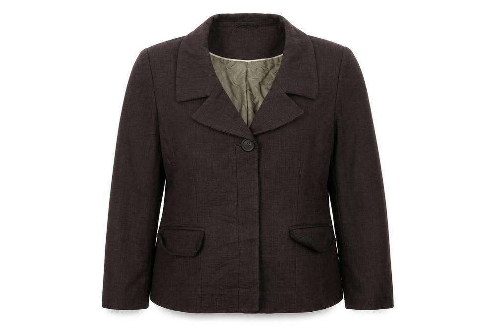 Next Womens Brown   Jacket Blazer Size 18