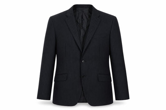 F&F Mens Black Striped  Jacket Blazer