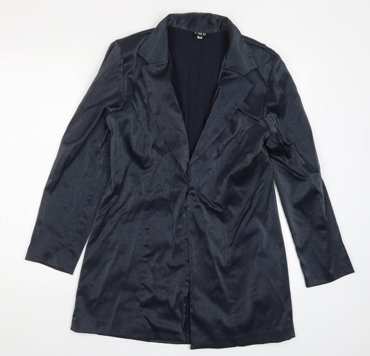 CMD Womens Blue   Jacket  Size 16