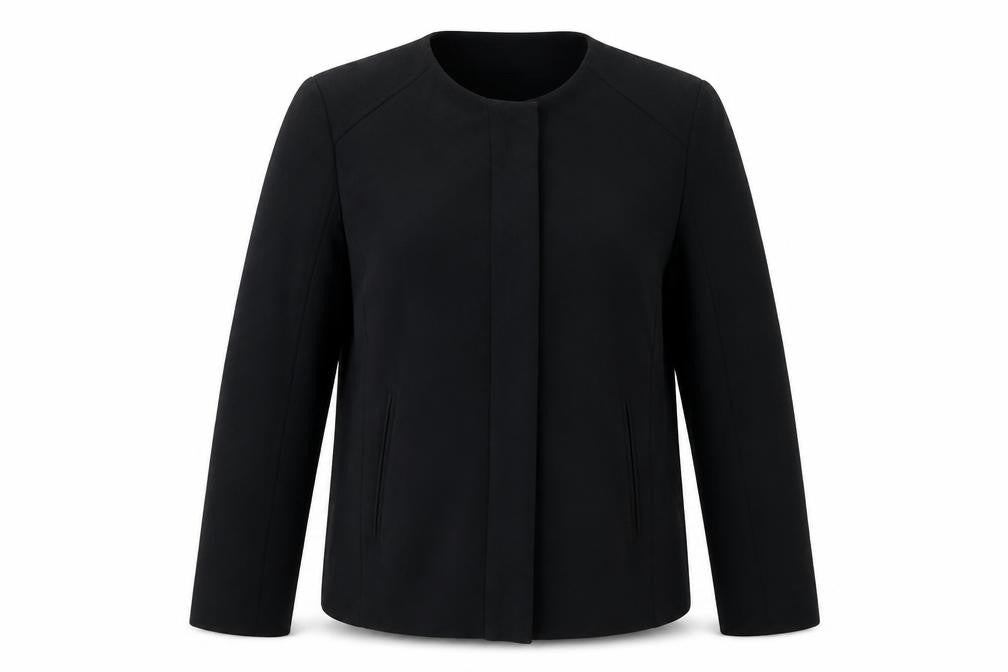 Topshop Womens Black   Jacket  Size 10
