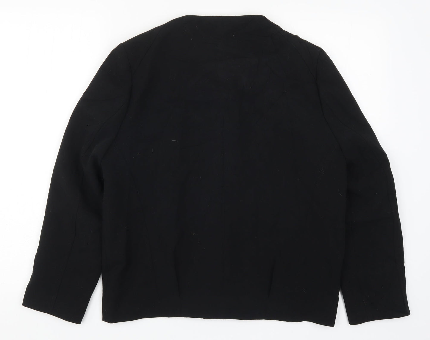 Topshop Womens Black   Jacket  Size 10