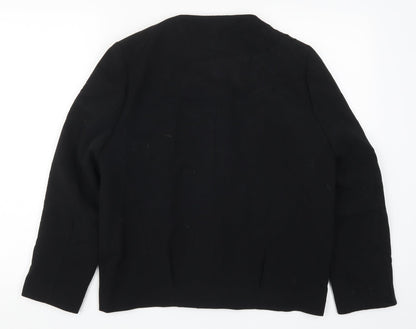 Topshop Womens Black   Jacket  Size 10
