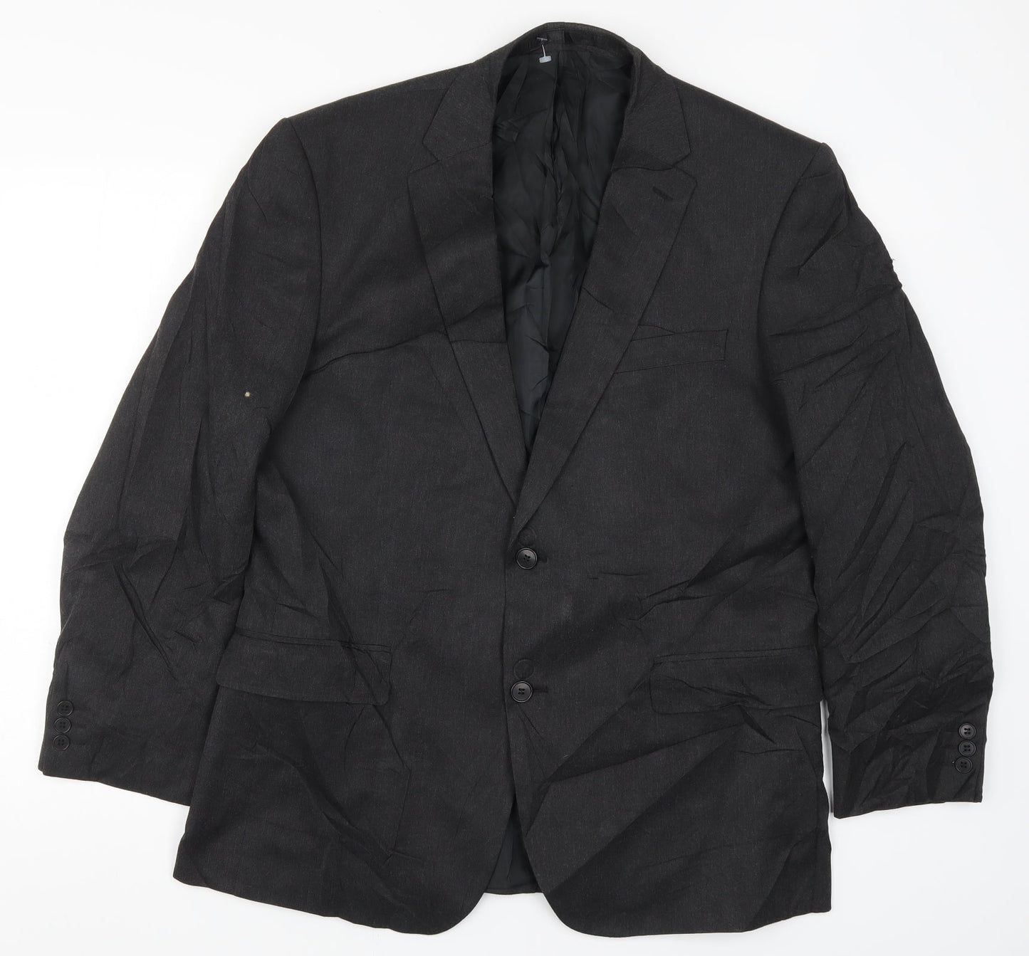 Karl Jackson Mens Grey   Jacket Suit Jacket Size 42