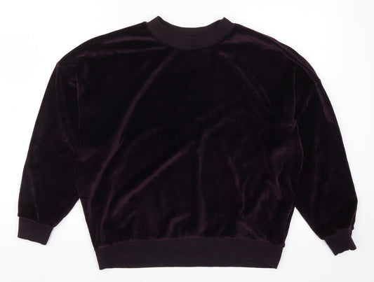 Primark Womens Purple   Pullover Sweatshirt Size 10