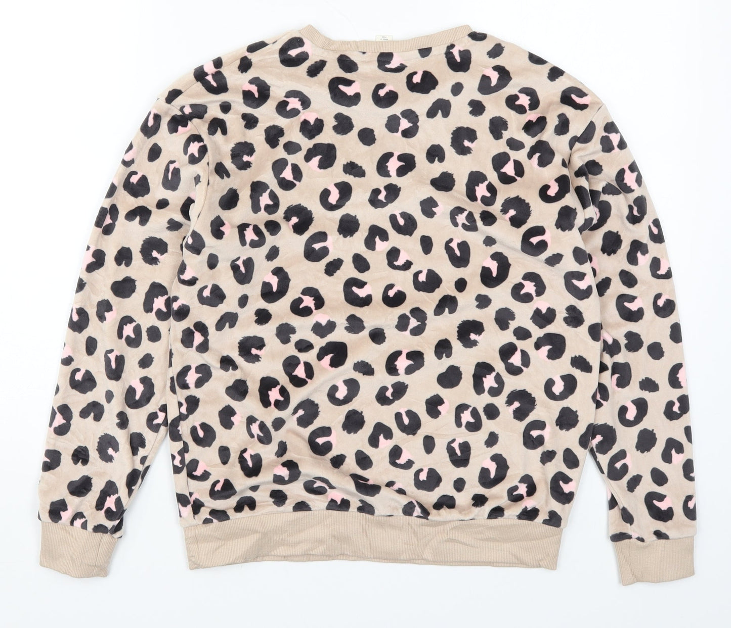 Marks and Spencer Girls Pink Animal Print  Top Pyjama Top Size 11-12 Years