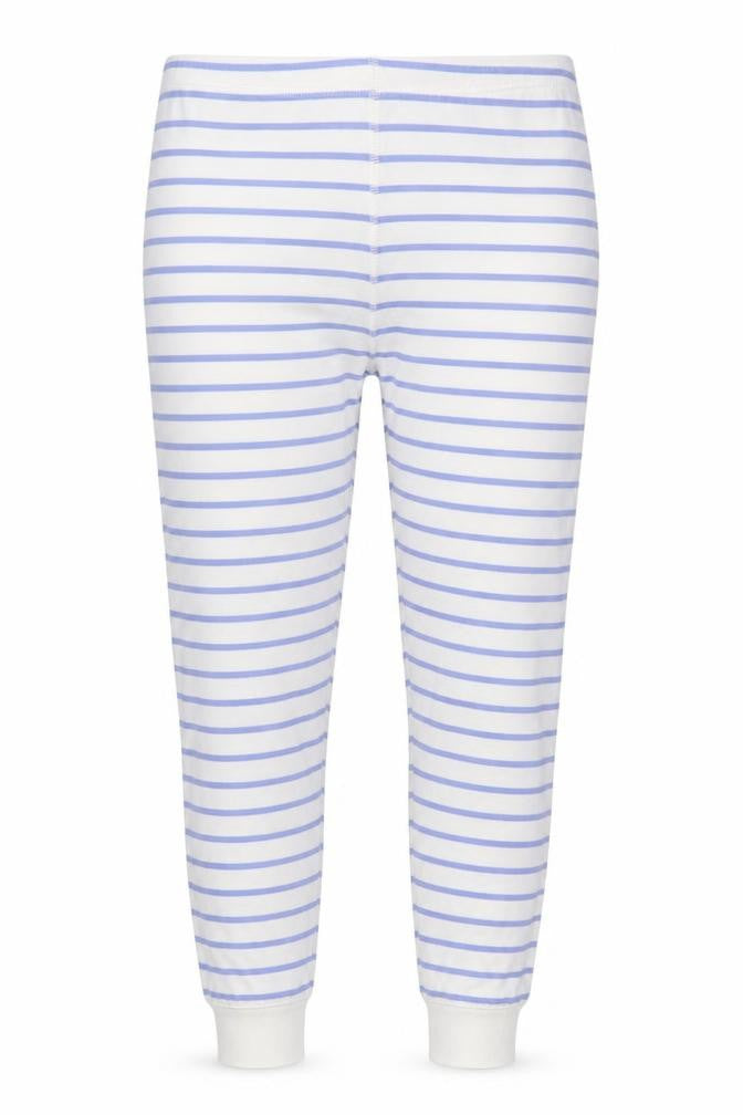 NEXT Girls Blue Striped  Sweatpants Trousers Size 11 Years - Loungewear