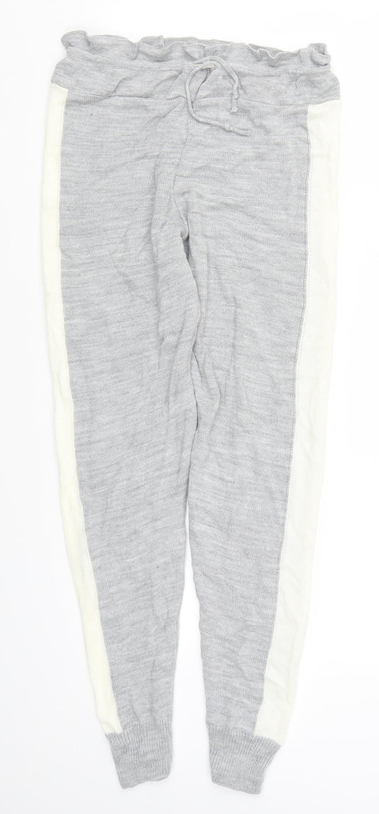 Preworn Womens Grey  Knit Sweatpants Trousers Size M L27 in