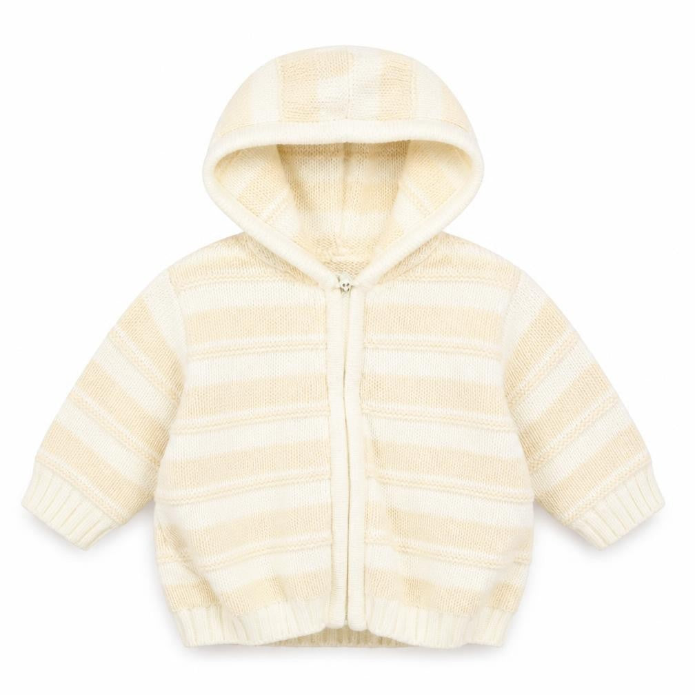 Little Bundloe  Beige  Knit Jacket  Size 3-6 Months