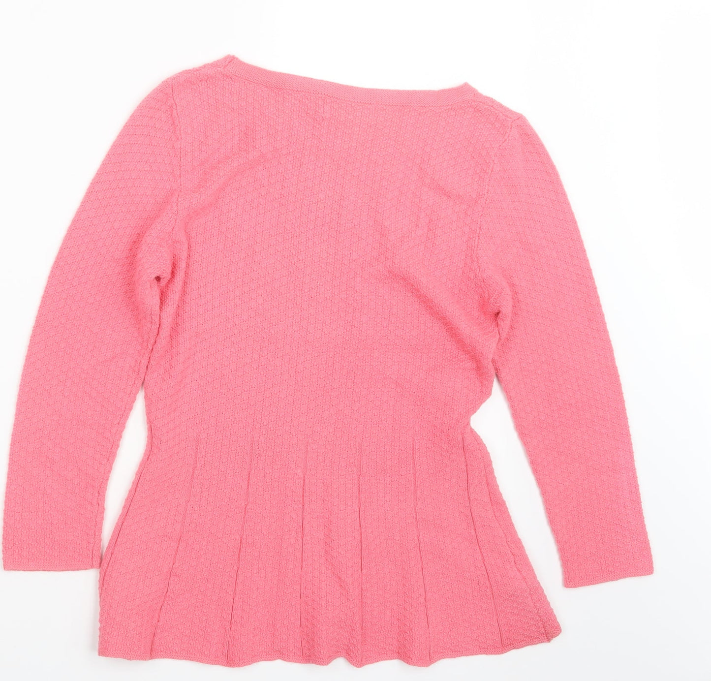 NEXT Womens Pink  Knit Pullover Jumper Size 12