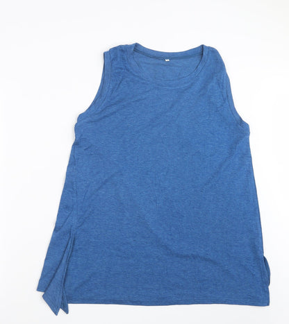 Preloved Preworn Womens Blue   Basic Tank Size L - Front