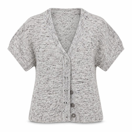 Country Casuals Womens Beige Knit Cardigan Jumper Size M