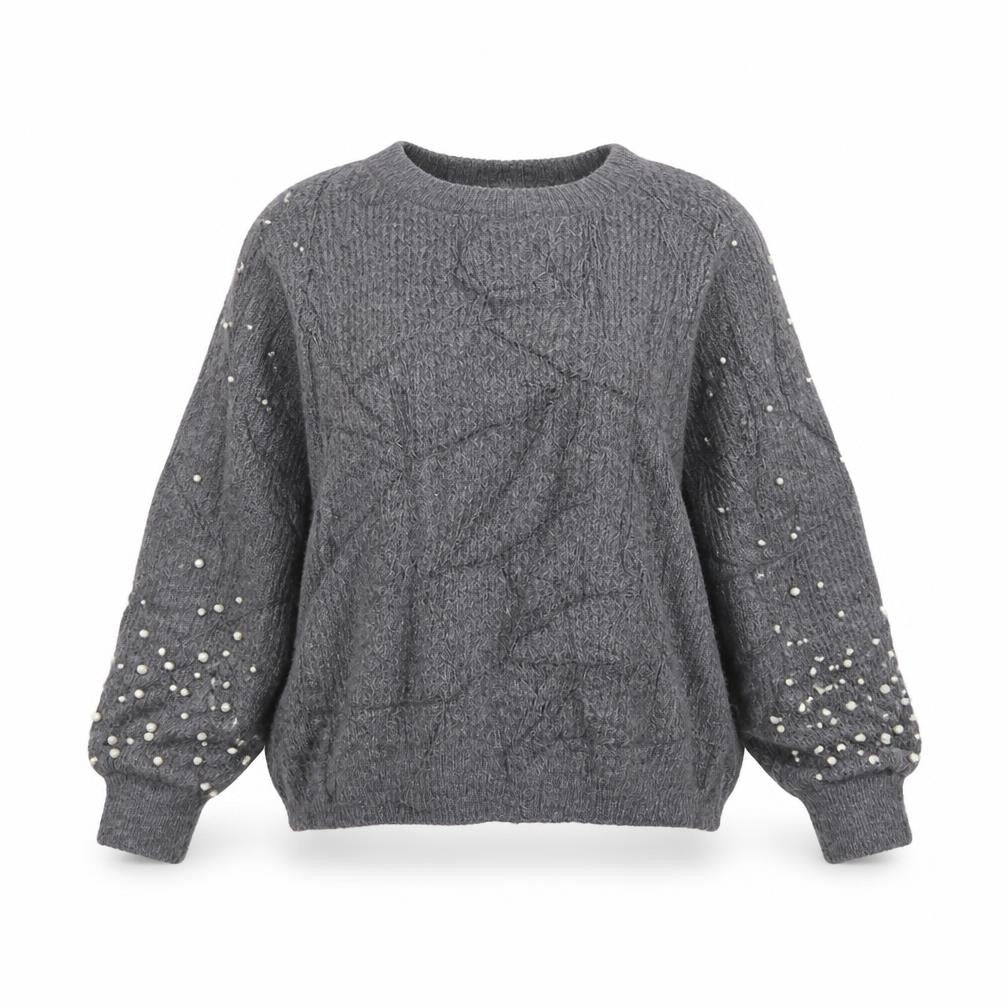 Marks & Spencer Womens Grey  Knit Pullover Jumper Size M