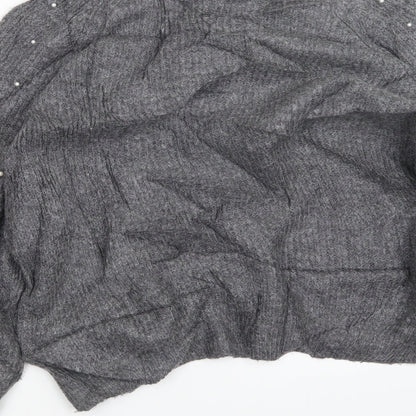 Marks & Spencer Womens Grey  Knit Pullover Jumper Size M