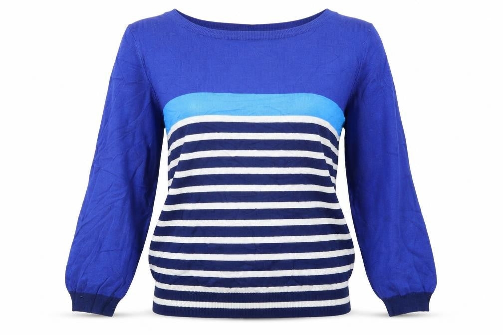 M&Co Womens Blue   Pullover Jumper Size L