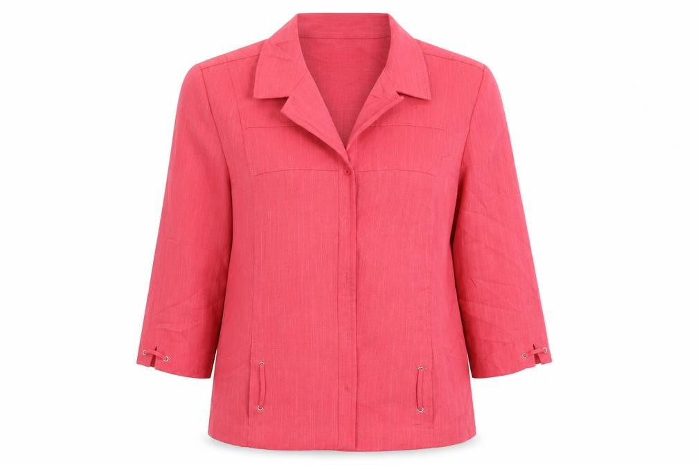 Oscar B Womens Pink   Jacket Blazer Size 12
