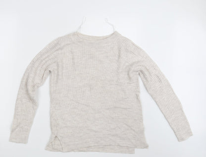 M&Co Womens Beige   Pullover Jumper Size 8