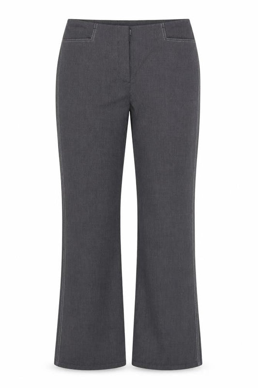 Coercion Womens Grey   Dress Pants Trousers Size 12 L30 in