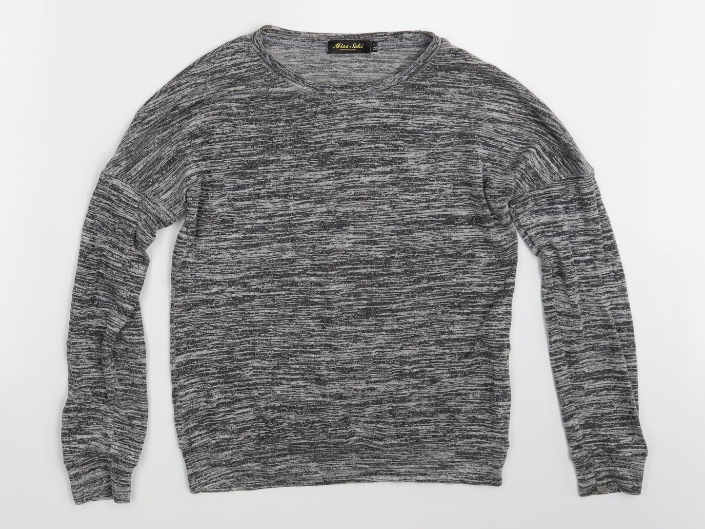 Miss Suki Womens Grey   Pullover Jumper Size M