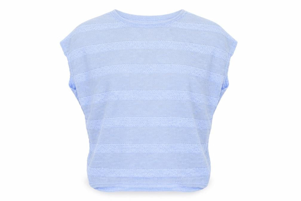 New Look Womens Blue  Knit Pullover Jumper Size S