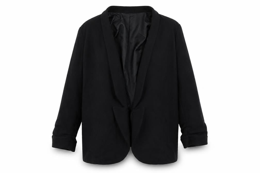 Sparkle & Fade Womens Black   Jacket Blazer Size S