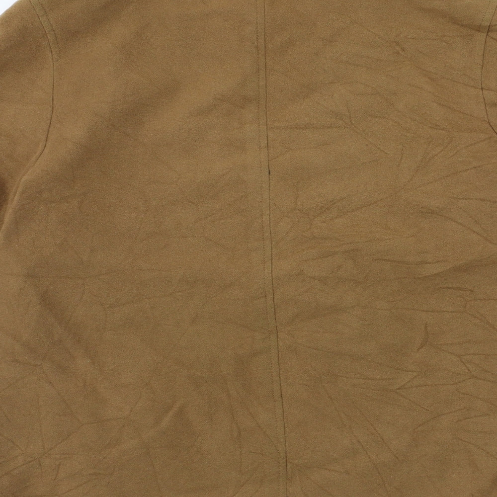 Kirsten Womens Brown   Overcoat Coat Size 16