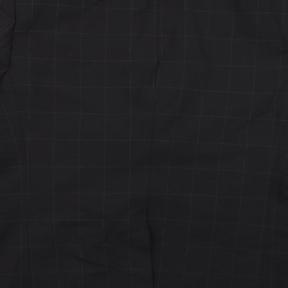 Marks & Spencer Mens Black Check  Jacket Blazer Size 42