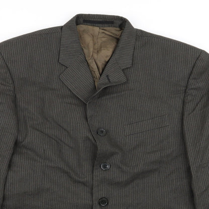 jonathan adams Mens Green Geometric  Jacket Blazer Size 42
