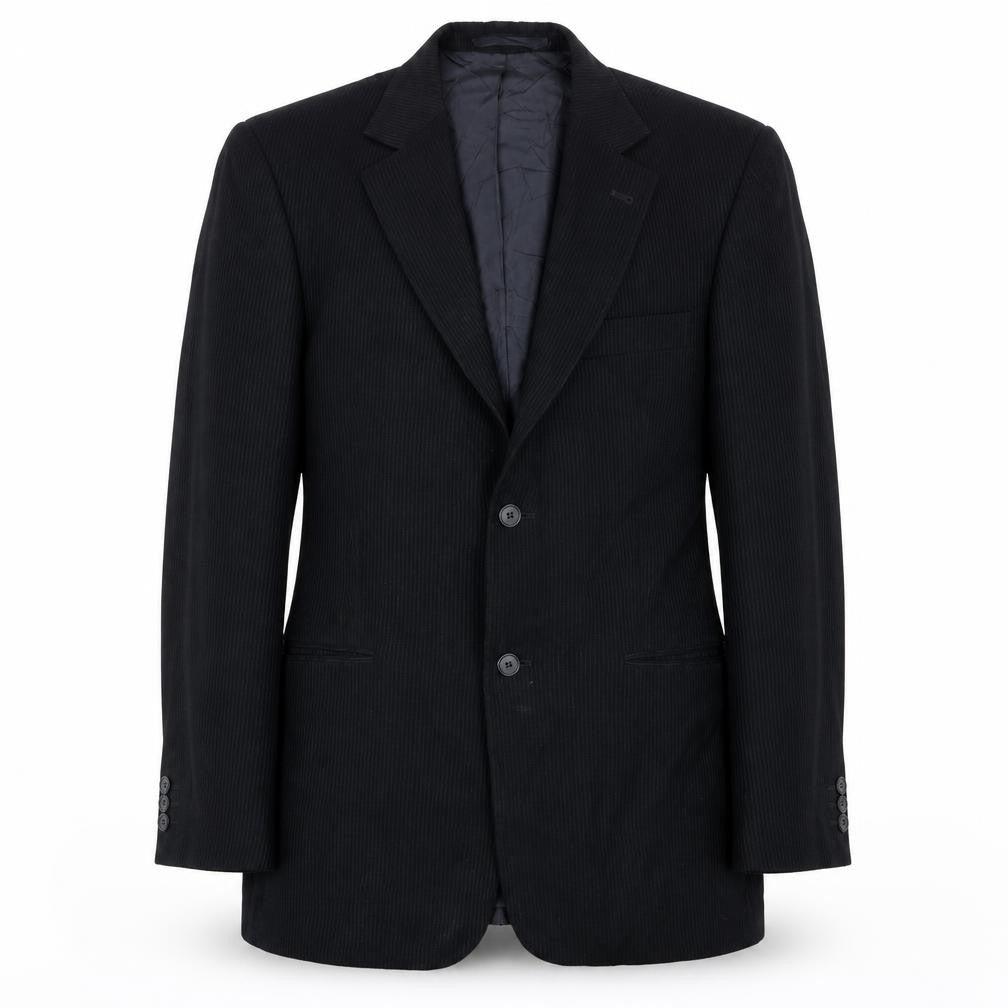 Lakeland Mens Black Striped  Jacket Blazer Size 38