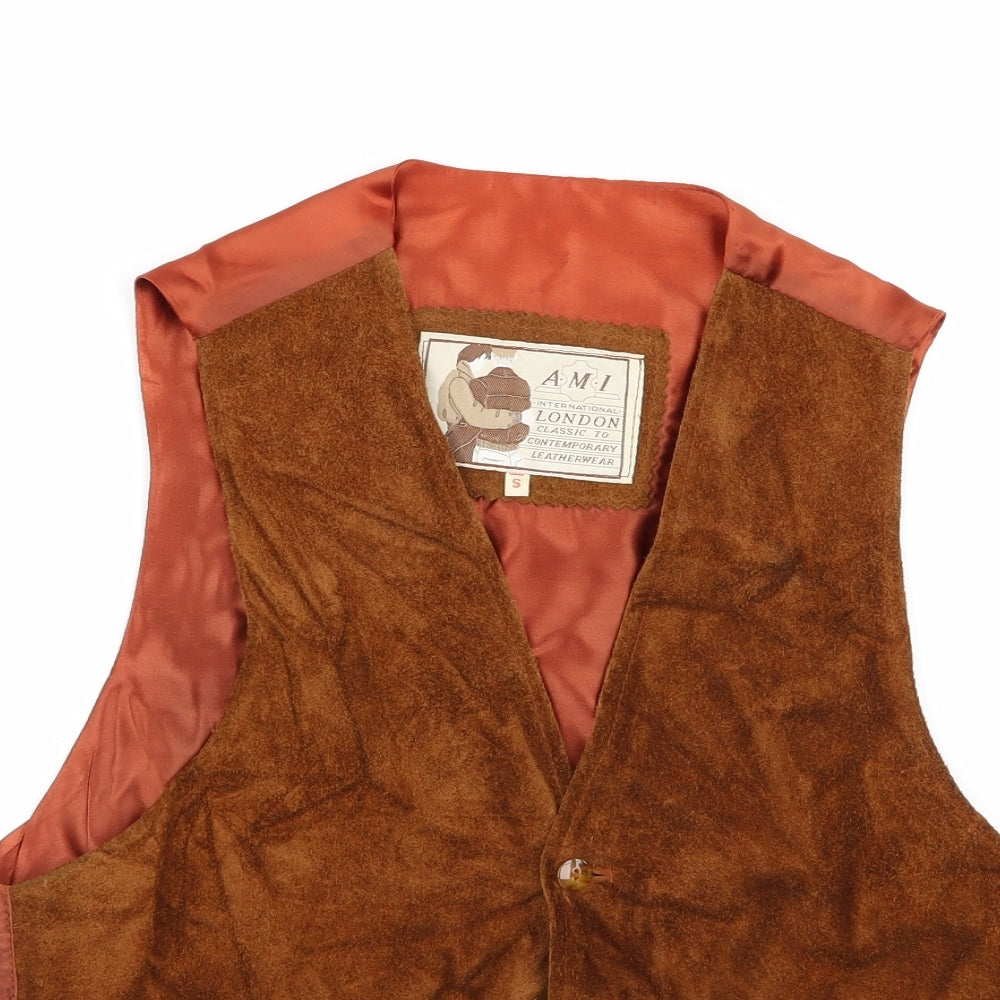 AMI Mens Multicoloured   Jacket Suit Trousers Size S