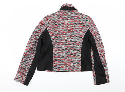 Tu Womens Multicoloured Geometric  Jacket  Size 10
