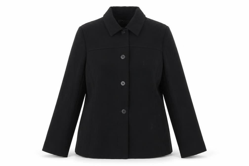 AMARANTO Womens Black   Jacket Blazer Size 16