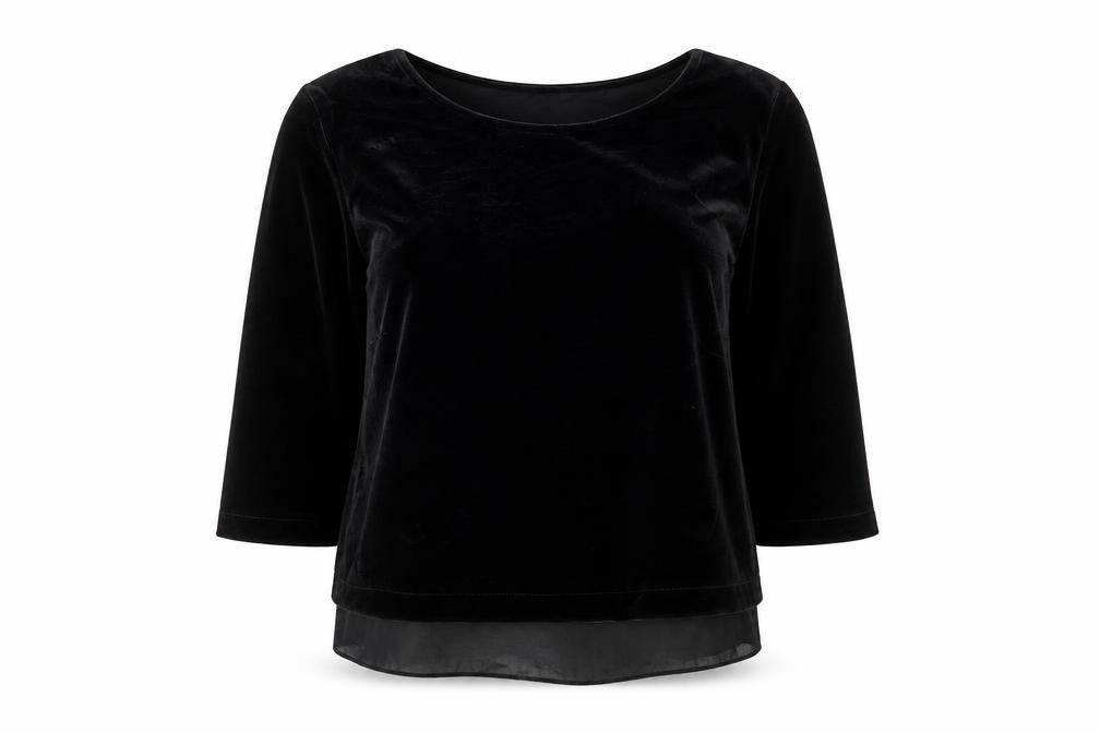 River Island Womens Black   Basic T-Shirt Size 12