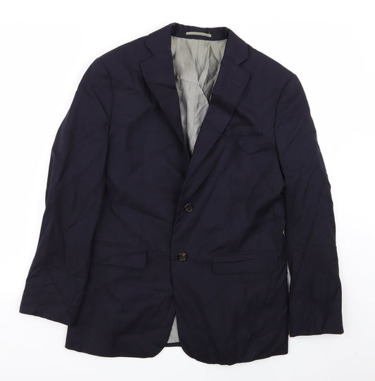 Preworn Mens Blue   Jacket Blazer Size 36