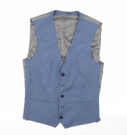Next Mens Multicoloured   Jacket Suit Waistcoat Size 38