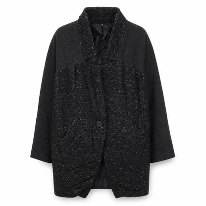 Topshop Womens Black   Overcoat Coat Size 8