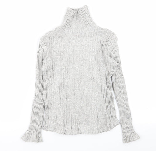 Zara Girls Grey   Basic T-Shirt Size 9-10 Years