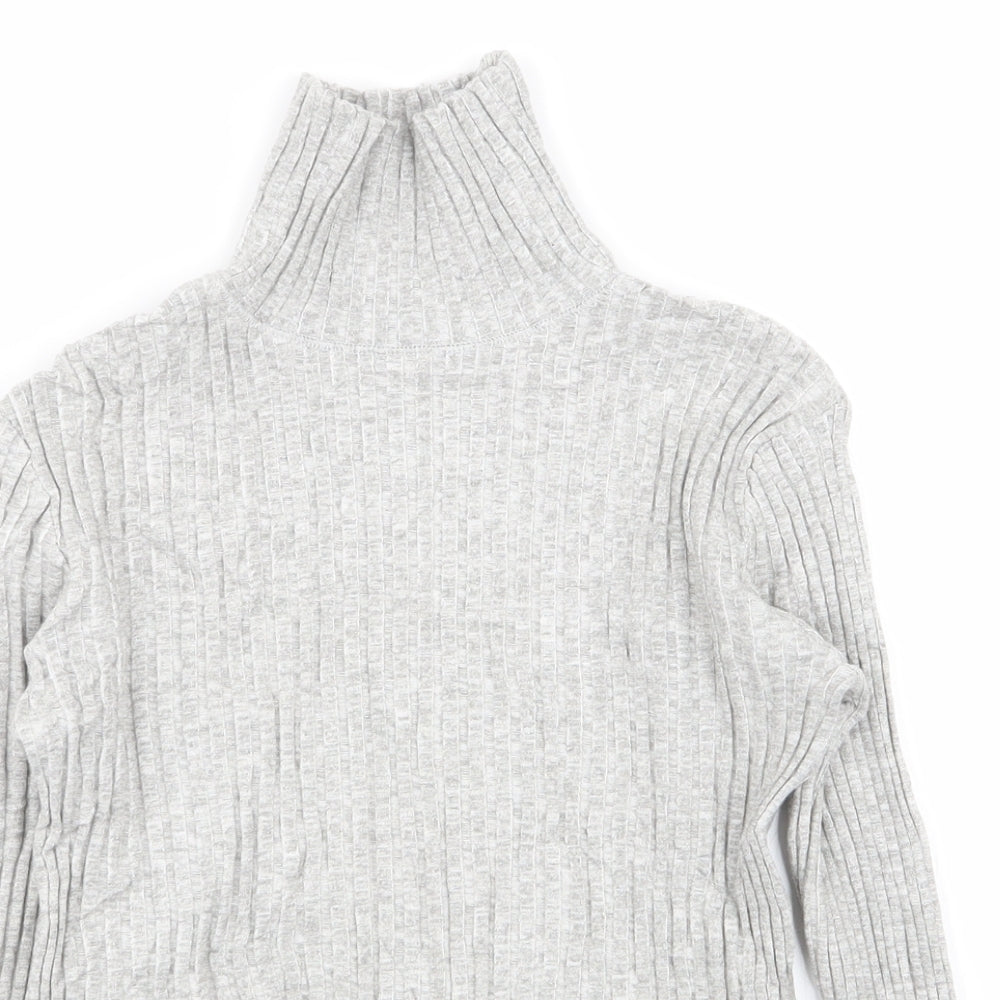 Zara Girls Grey   Basic T-Shirt Size 9-10 Years