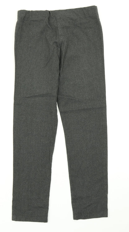 Debenhams Girls Grey   Dress Pants Trousers Size 9 Years