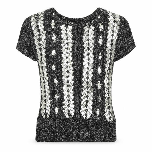 Topshop Womens Grey  Knit Cardigan Jumper Size 10