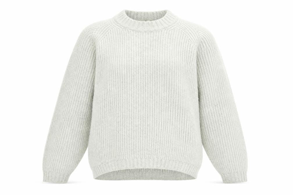 H&M Womens Grey  Knit Pullover Jumper Size XS