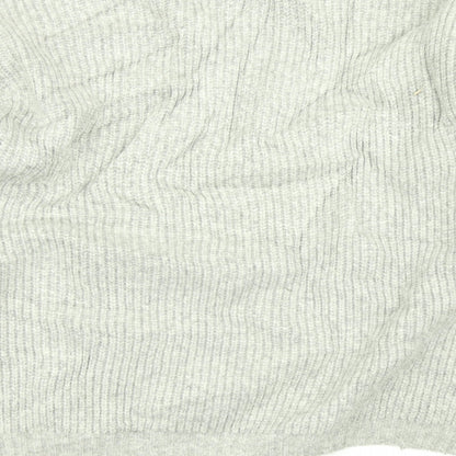 H&M Womens Grey  Knit Pullover Jumper Size XS