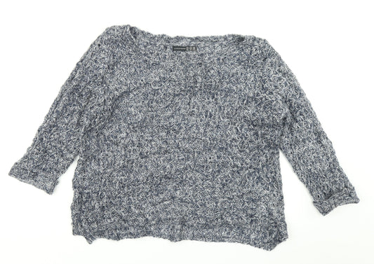 Atmosphere Womens Black  Knit Pullover Jumper Size 14